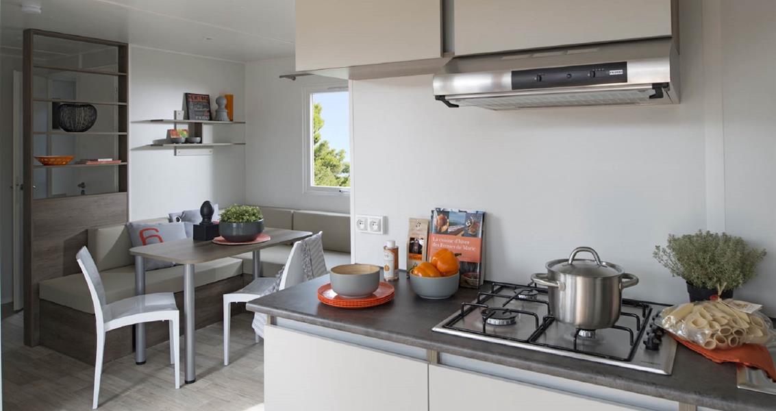 Mobilheim 3 Schlafzimmer 6 Personen Meerblick zwischen Bastia und Porto Vecchio