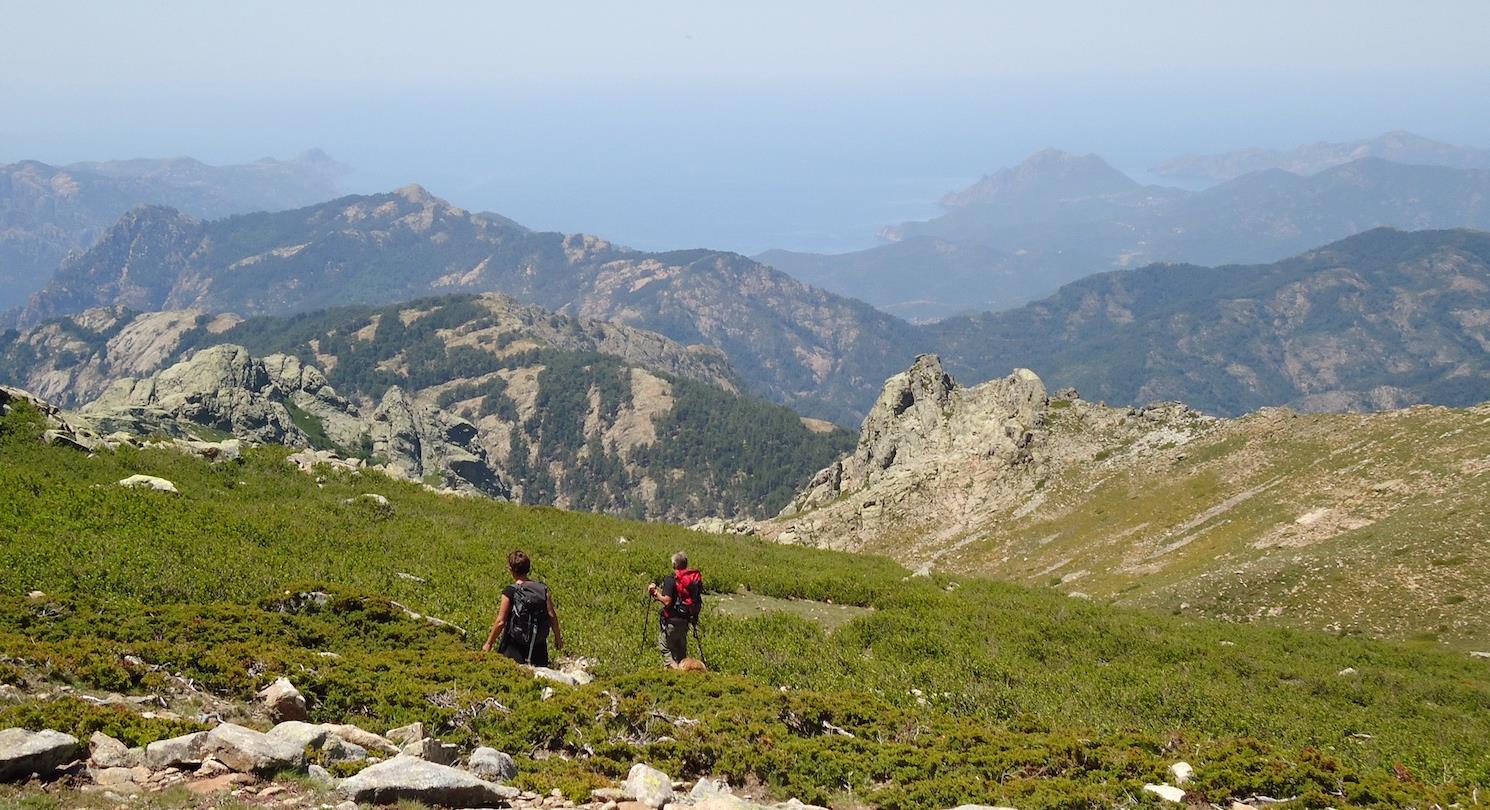 Berggipfel Cucula - Domaine Bagheera - Korsika