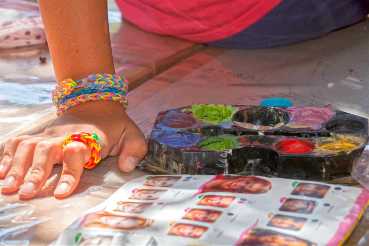 Atelier für Kinder, Bagheera, FKK-Campingplatz auf Korsika 4 Sterne  