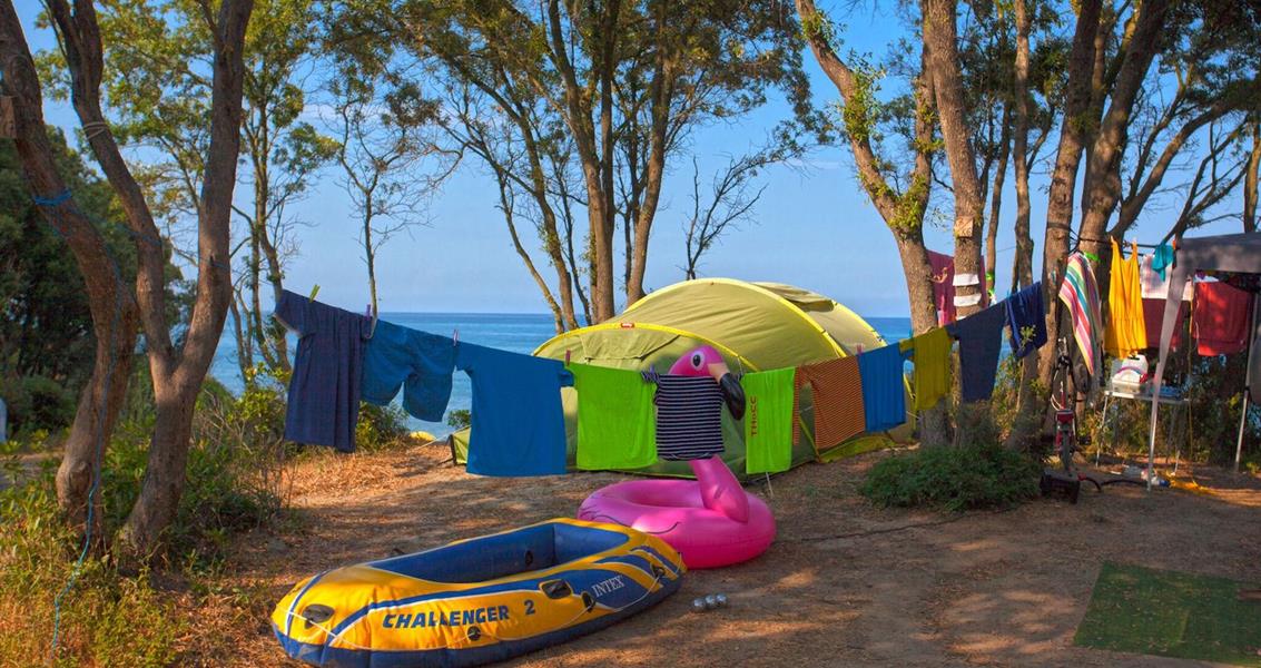 FKK-Campingplatz am Meer 4 Toiles Corse, Linguizzetta - Domaine de Bagheera