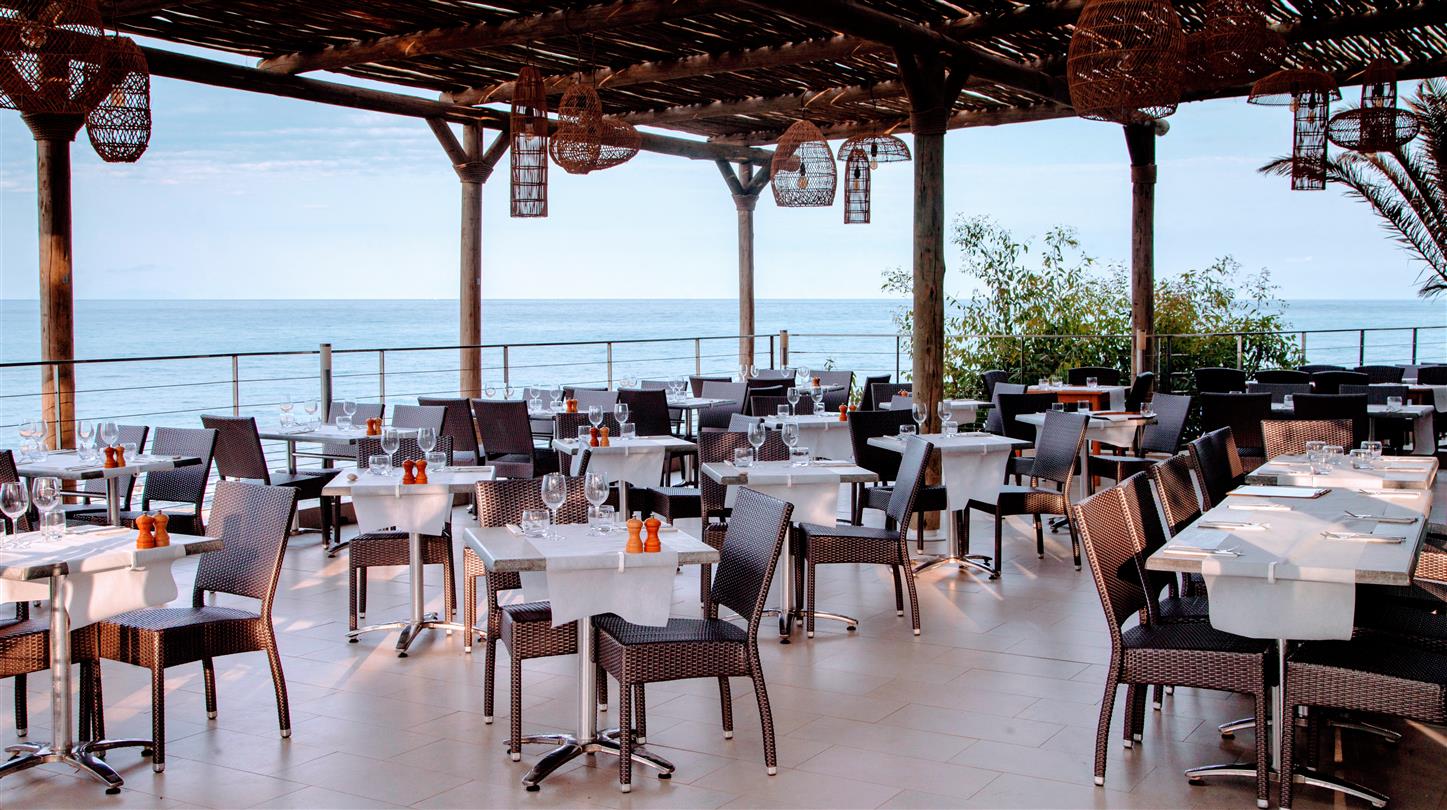 restaurant sea view bagheera - Naturism Corse